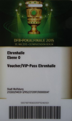 Voucher vip pass - vip, dfb