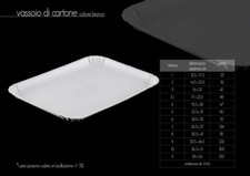 112 VASSOI CARTONE PIZZA DOLCI