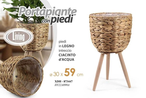 Vaso portapianta alzata porta - vaso,