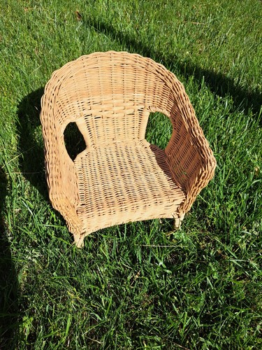 Sedia vimini per bambini - in,