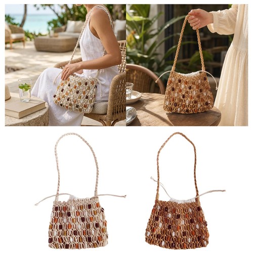 Borsa tote intrecciata - , da
