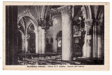 Cartolina - Villafranca Sabauda - Chiesa di S. Stefano - Interno - Torino