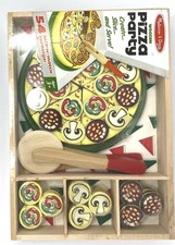 M&D Pizza Party in legno 54 condimenti mix-n-match. Età 3+