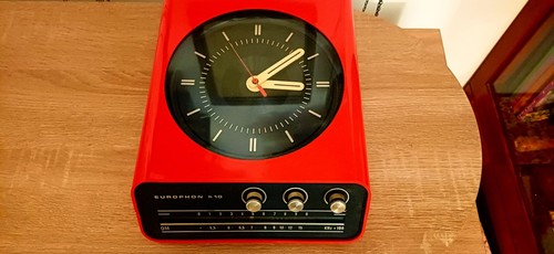 Radio sveglia vintage europhon - vintage,