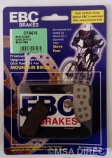 EBC Resina (Verde) Mountain Bike Pastiglie Freno (1 Set) Per SRAM Guide RE