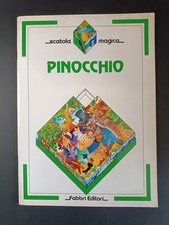gioco da montare SCATOLA MAGICA PINOCCHIO ed Fabbri -