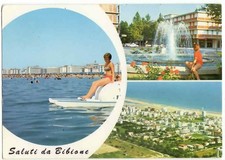 BIBIONE - VENEZIA - LA SPIAGGIA - VIAGG. 1971 -