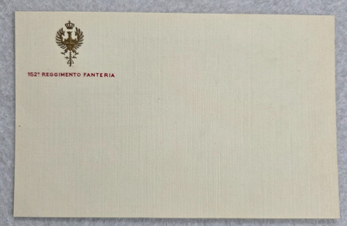 Cartolina reggimentali - cartolina,