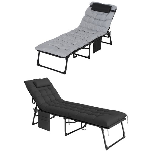 Outsunny lettino prendisole - outsunny,