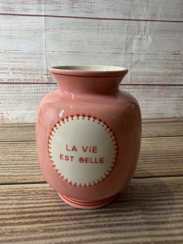 Vaso ceramica rosa vie est - rosa,
