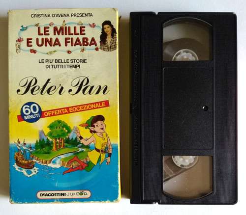 Vhs peter pan mille - e, una