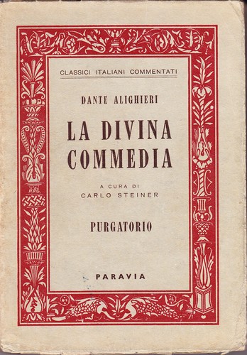 Divina commedia purgatorio - commedia.,