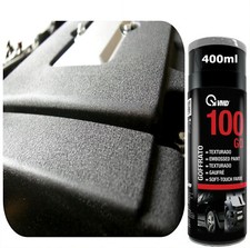 Vernice Spray NERO Raggrinzante Testurizzata Goffrata Paraurti per Motore Auto