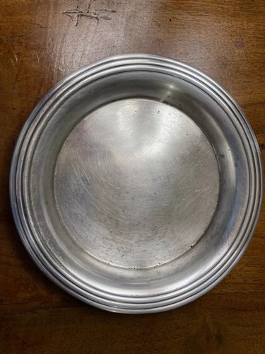 Piattini metallo argentato