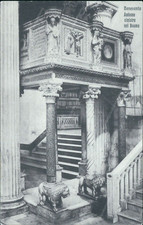 cr220 cartolina benevento citta' ambone sinistro nel duomo campania