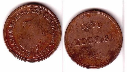 Moneta rame tornesi italia - 8,
