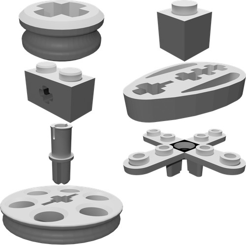 Set parti compatibili - set,