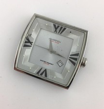 Orologio parziale Chronotech Dual face Quarzo 38 mm Funziona per Parti Ricambio 