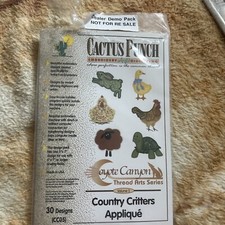 Applique Cactus Punch Coyote