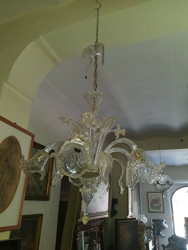 Lampadario murano luci anni - lampadario, 5