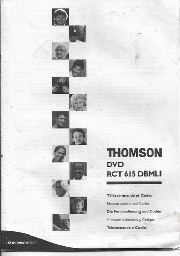 Thomson dvd rct 615 - dbmli, gb