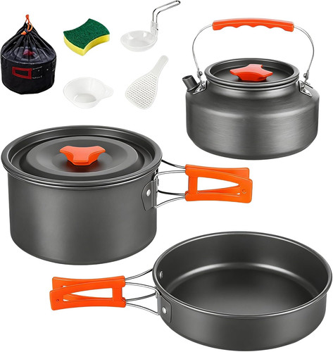 Set pentole campeggio - set, di