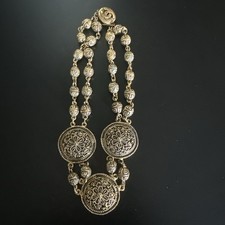 Collana chanel vintage doppio - collana,