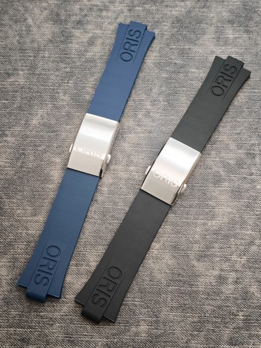 Rubber strap for oris - rubber, aquis