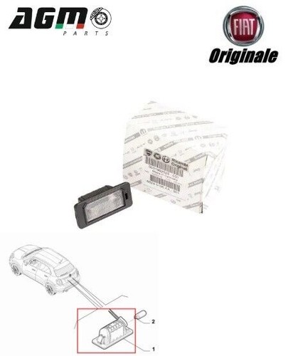 Luce fanale targa posteriore