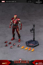 action figure Marvel IRON MAN Mark XVI MK16 Nightclub Iron Man 3 ZD Toys