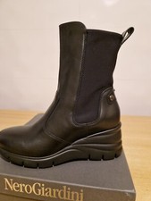 stivaletti nero giardini donna