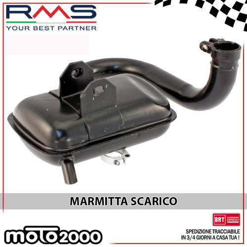 Marmitta scarico completa tipo - scarico,