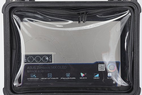 Organizzatore coperchio laptop