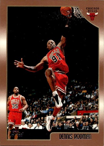 Card nba dennis rodman topps - card,