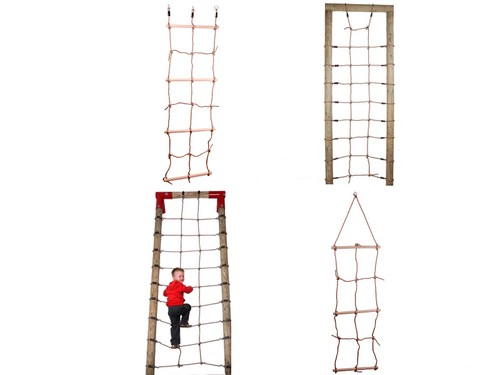 Rete arrampicata corda - corda, da