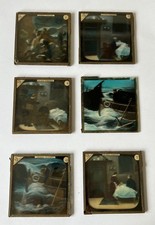 6 x Victorian Magic Lantern