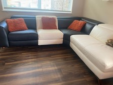NATUZZI DIVANO A FORMA DI L