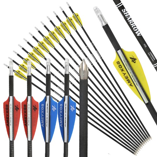 Freccia carbonio puro - carbonio, 31"