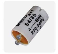 STARTER UNIVERSALE PER TUBI NEON 4/80W 230VAC 50-60HZ S4-80 lampada fluorescenti