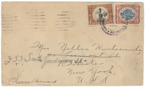 Guatemala 1923 pacific mail - guatemala,