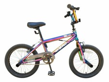 Bicicletta BMX XN Beast 18" Freestyle bambini ragazzi 360 giroscopio acrobazia neocromata carburante a getto