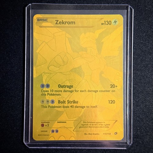 Pokemon tcg zekrom - tcg, art