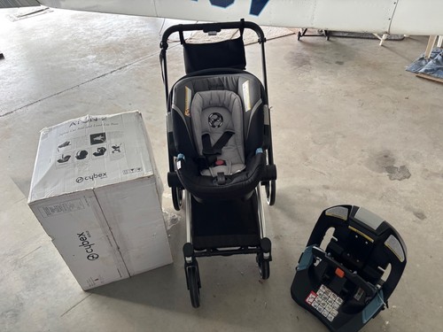 Cybex gold stroller - gold, aton