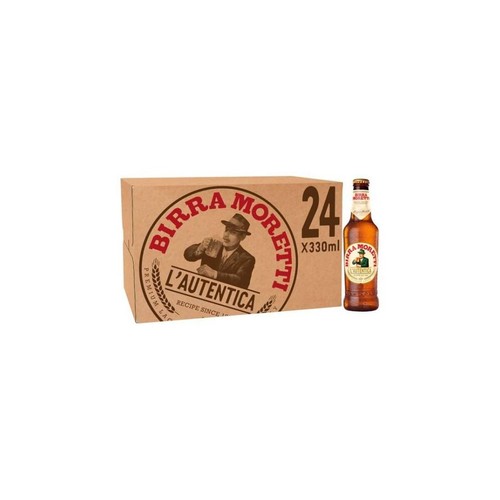 Birra moretti x 24 - birra, cl.33