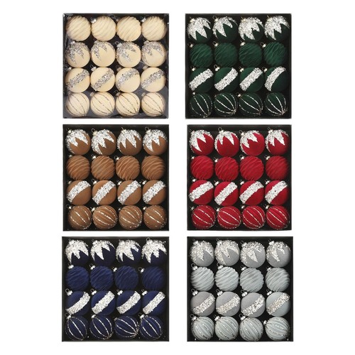 Pezzi palline natalizie - 16,