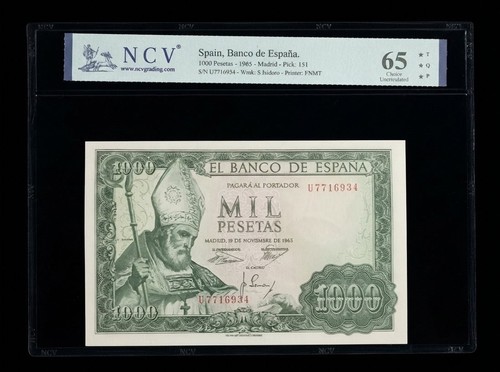 Billete certificado 1000 - certificado,