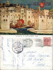 TRIESTE CITTA'-TRIESTE LIBERO COMUNE ITALICO-AUTORE MARUSSIG-D17-134