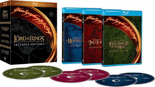 Blu ray signore degli - blu,