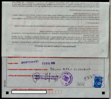 3161 - CUSTONACI (TRAPANI)  - MARCHE COMUNALE SU DOCUMENTO