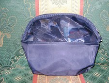 borsello blu elegante a mano come nuovo mai usato